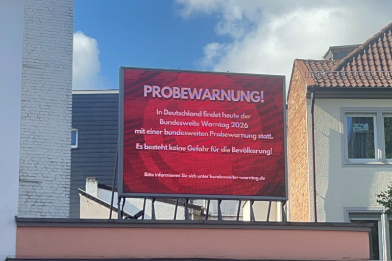 Heute war bundesweiter Warntag! Funktionierte alles ordnungsgemäß?
