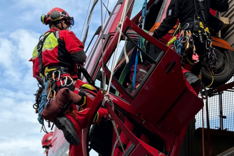 Ingelheimer Feuerwehr trainiert Spezialrettung
