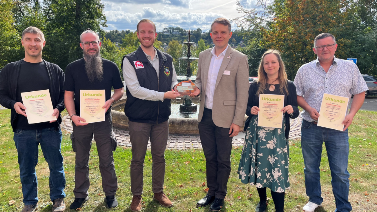Die Gewinner der Kreisverwaltung Birkenfeld.