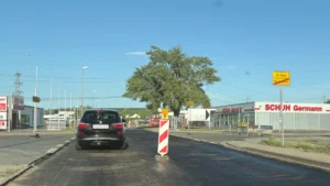 Mainzer Straße in Planig Richtung B428 gesperrt