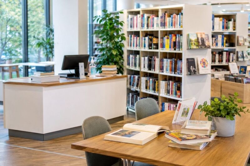 Mediathek Ingelheim öffnet nach Wasserschaden wieder