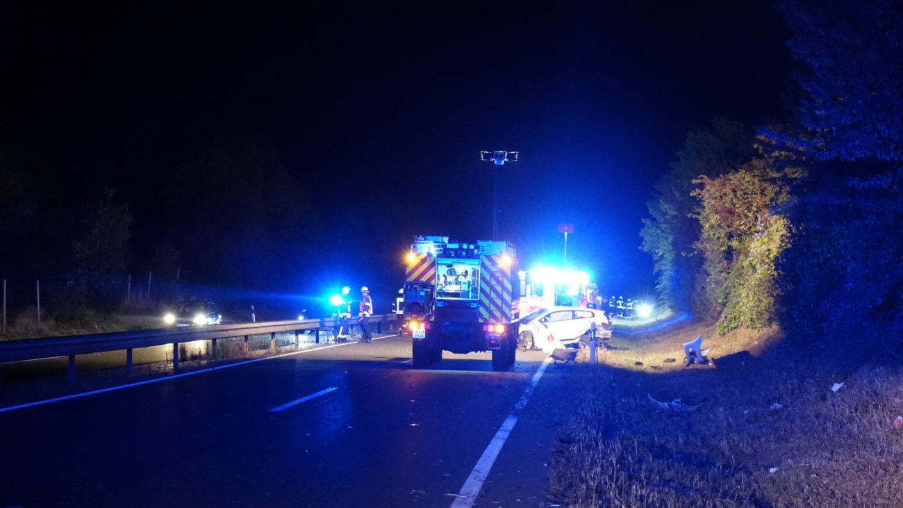 Einsatz auf der B41