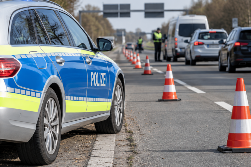 Polizei stellt mehrere Tempoverstöße entlang der B41 fest