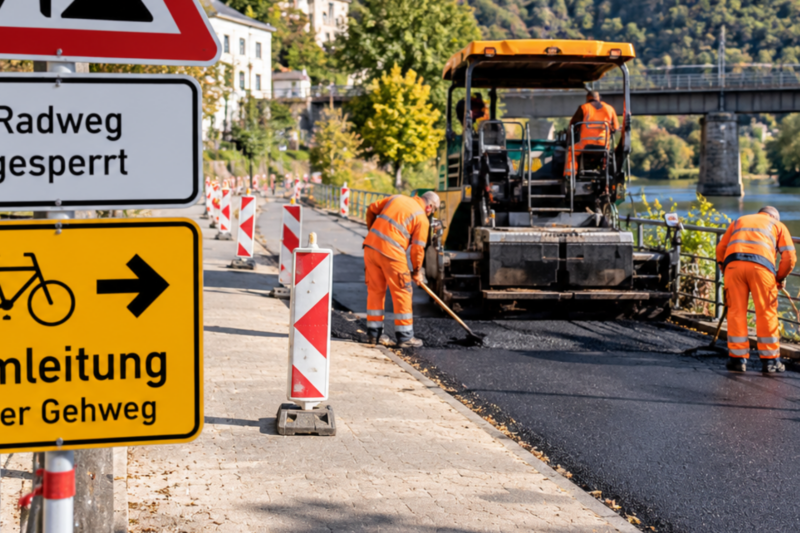Radweg an der Nahe wird saniert
