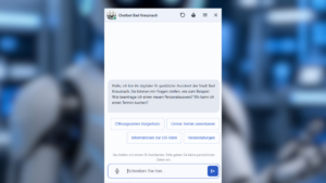 Stadt Bad Kreuznach startet KI-gestützten Chatbot