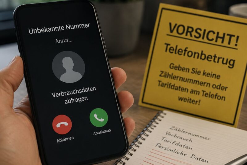 Stadtwerke warnen vor mutmaßlichen Telefonbetrügern