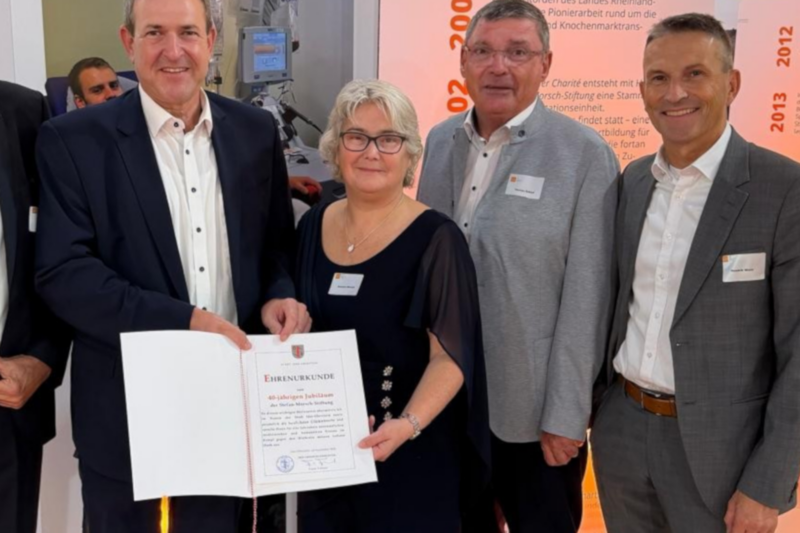 Stefan-Morsch-Stiftung feiert 40-jähriges Bestehen