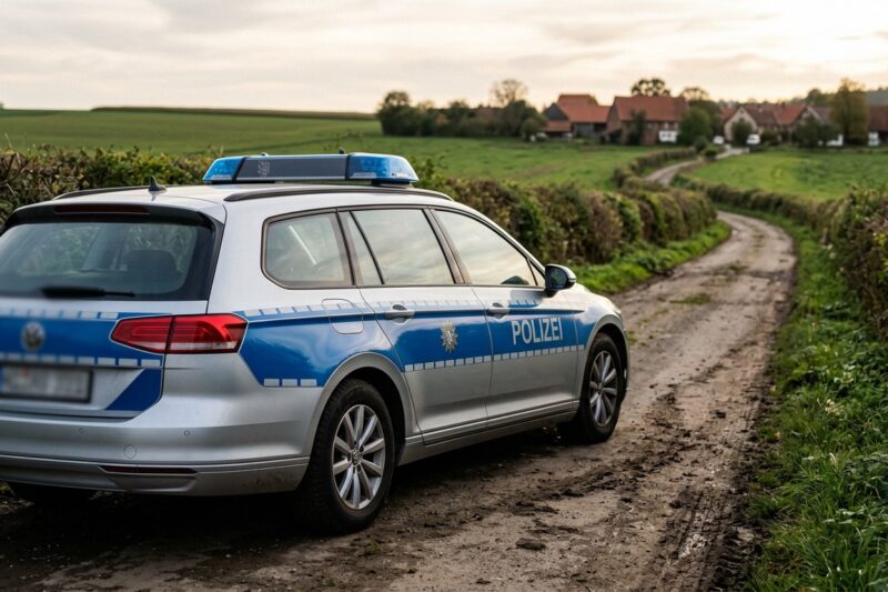 Unfall auf landwirtschaftlichem Weg bei Guldental