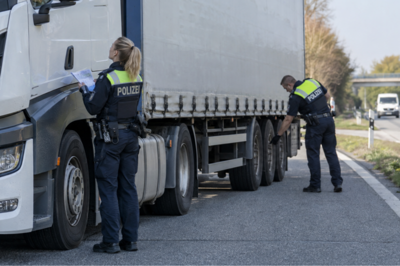 Polizei stoppt Sattelzug mit 34 Mängeln bei Wörrstadt