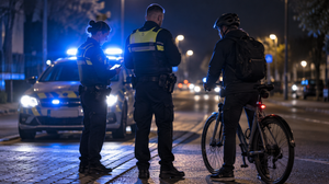 Atemalkoholtest bei Radfahrer zeigt 3,19 Promille