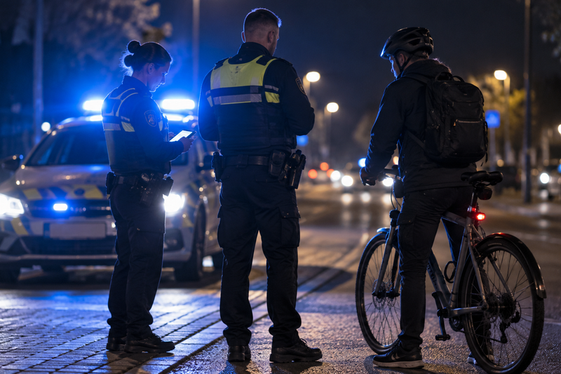 Atemalkoholtest bei Radfahrer zeigt 3,19 Promille