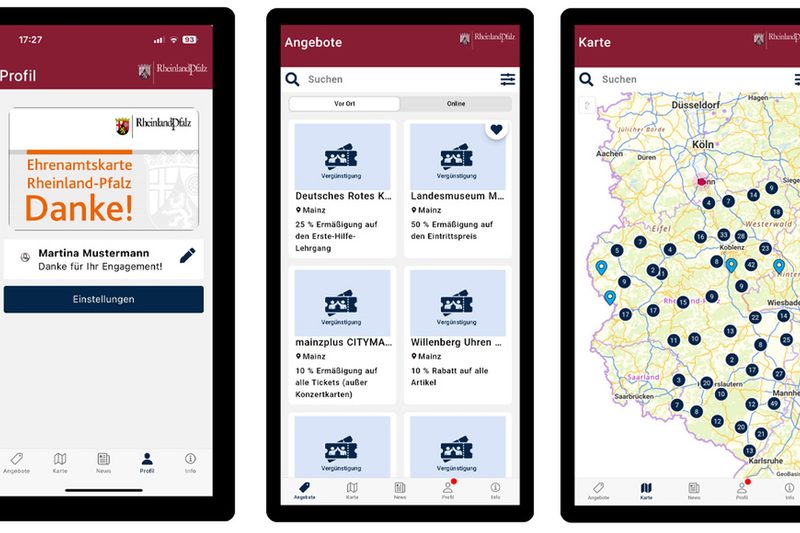 Ehrenamtskarte lässt sich jetzt vollständig per App beantragen