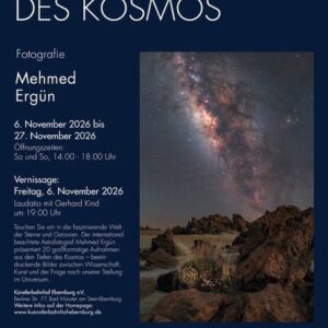 Ausstellung: Die Botschaft des Kosmos mit Arbeiten des Fotografen Mehmed Ergün