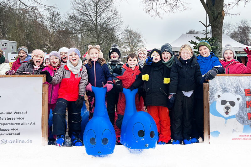 Echt-Eisbahn in Wallhausen