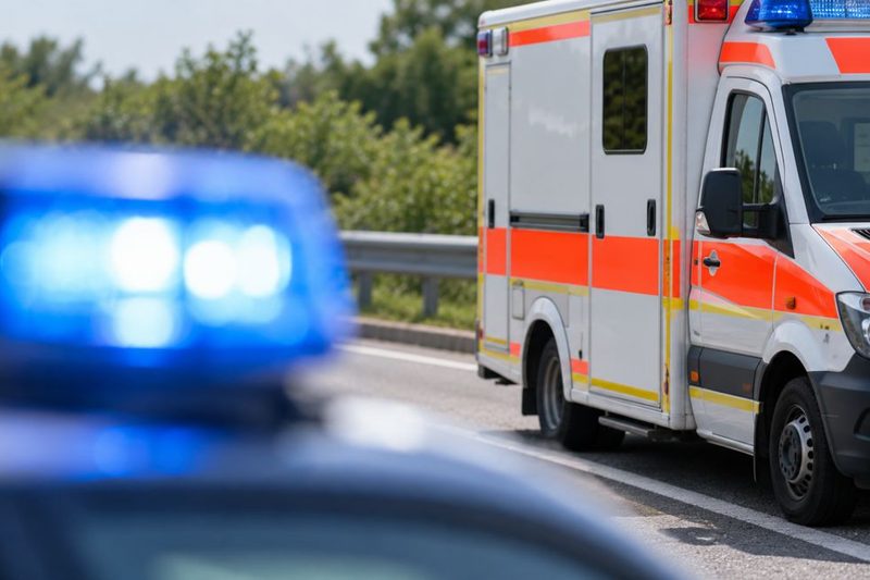 Schwerverletzte bei Unfall an der A61-Anschlussstelle