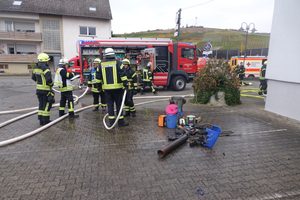 Feuerwehr bringt Kellerbrand schnell unter Kontrolle