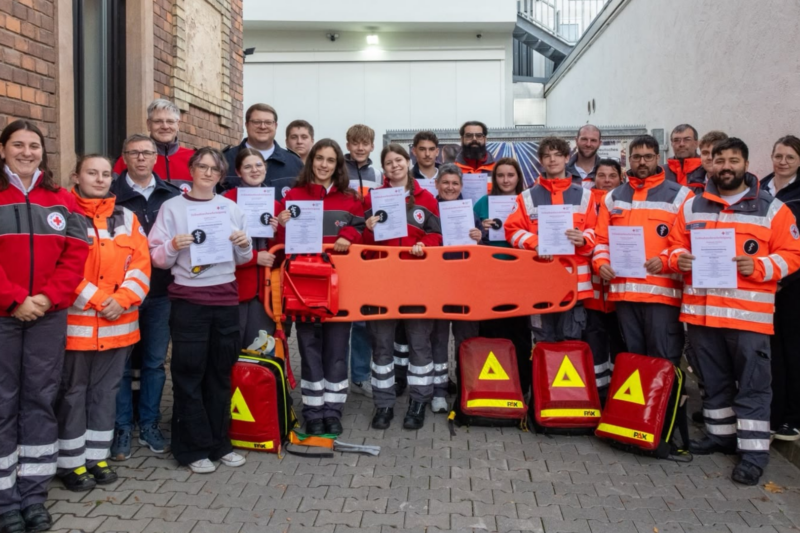 16 neue Sanitäter verstärken DRK im Kreis Bad Kreuznach