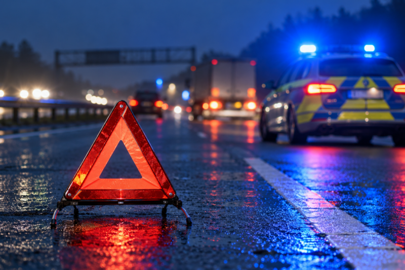 18-Jähriger bei Unfall auf A60 verletzt – Polizei sucht Zeugen