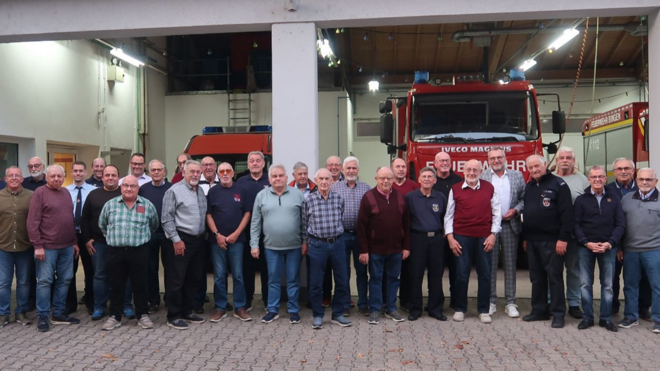 Alterskameraden der Feuerwehr Bingen treffen sich zum jährlichen Austausch
