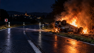 Auto überschlägt sich zwischen Ippesheim und Gensingen
