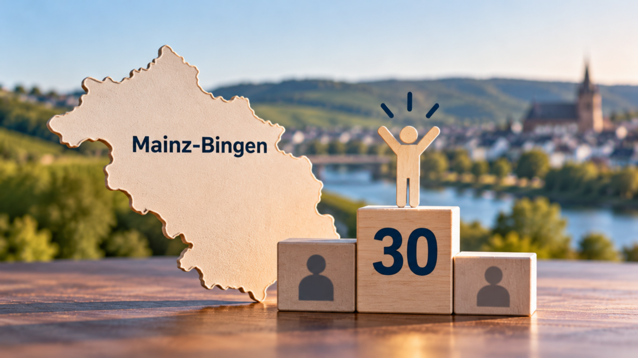 Demografie-Studie: Mainz-Bingen bundesweit auf Platz 30