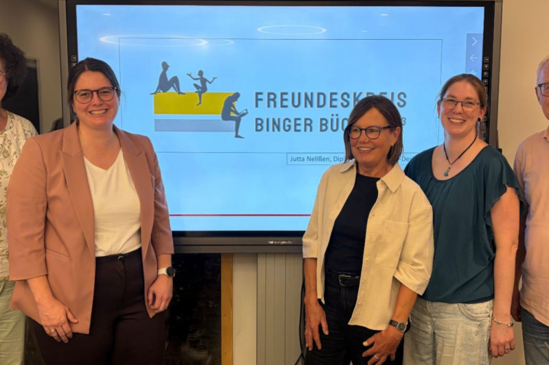 „Freundeskreis der Binger Bücherei³“ gegründet