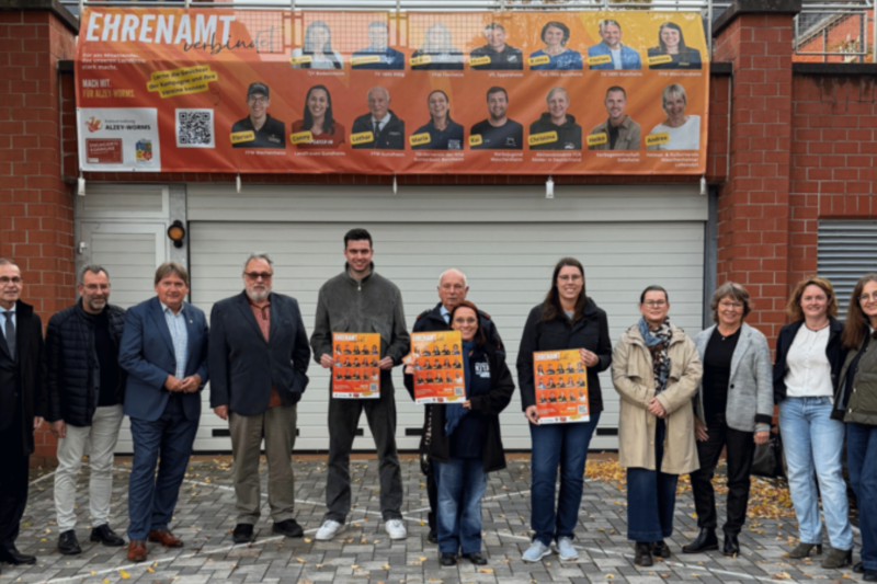 Kampagne „Ehrenamt verbindet“ startet im Landkreis Alzey-Worms