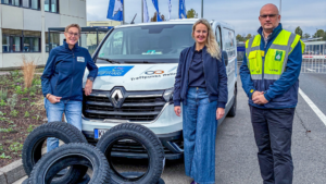 Michelin spendet Reifen an Treffpunkt Reling