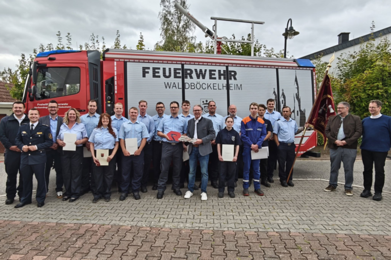 Neues Fahrzeug der Feuerwehr Waldböckelheim