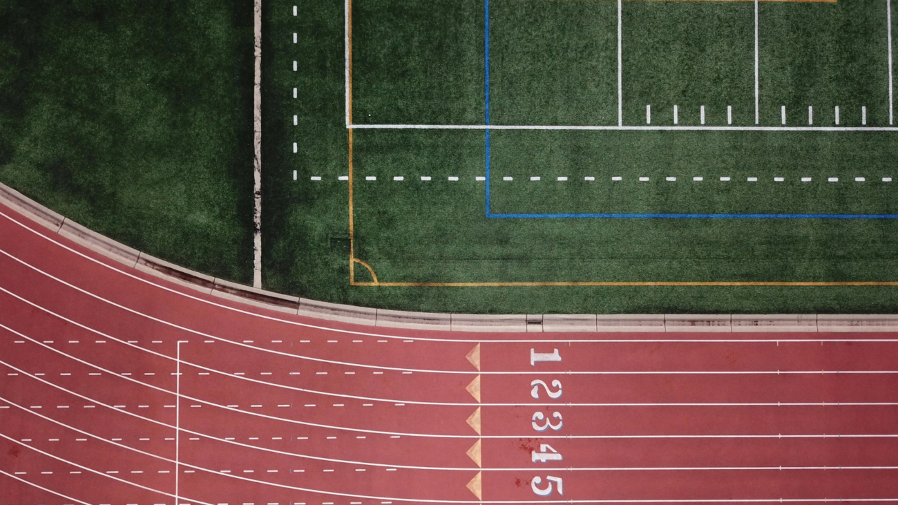 beispielhafte Darstellung eines Sportplatzes