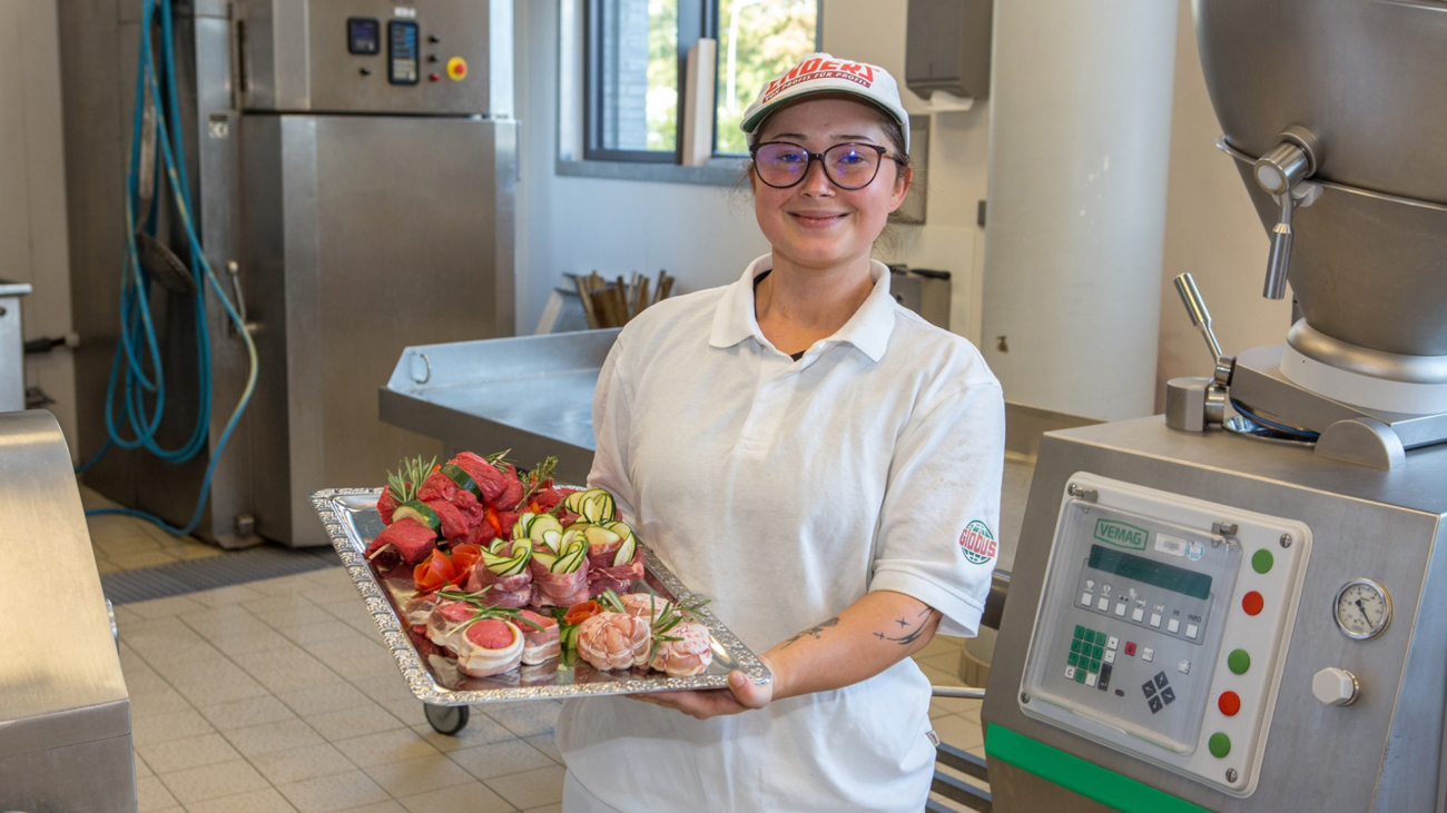Fleischerin Chantal Müller aus Kirn