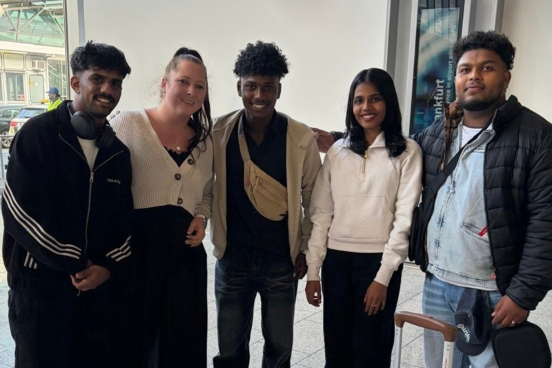 Vier neue FSJ-Kräfte aus Indien unterstützen das St. Antoniushaus